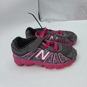 New Balance Pink Gray Toddler Shoes Sneakers Size 8.5